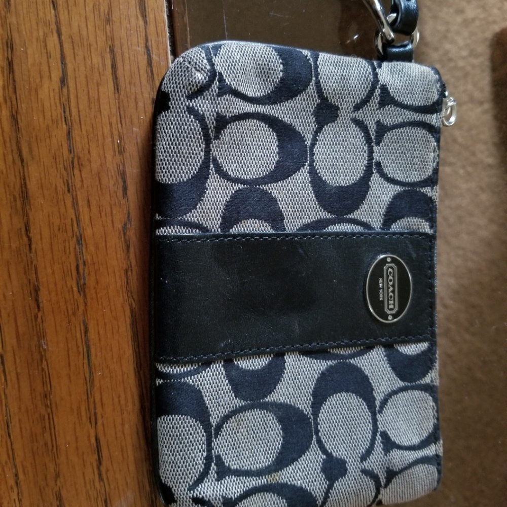Coach wristlet